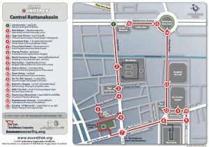 Walking Map of Central Rattanakosin